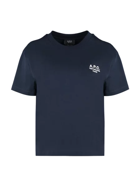 Koszulka A.p.c. niebieska