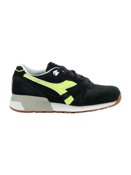 Sneakersy Diadora skórzane czarne