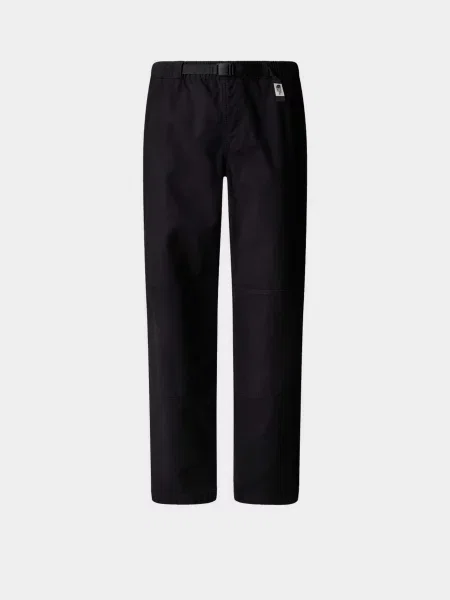 Штани повсякденні The North Face бавовна/еластан чорний