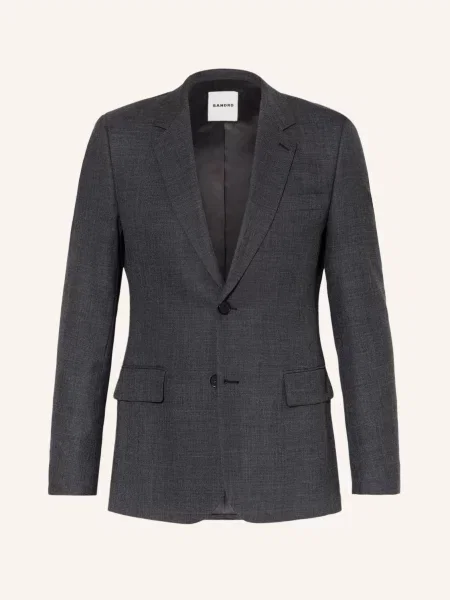 Sandro Marynarka Slim Fit grau biała