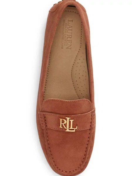 Замшевые мокасины Lauren Ralph Lauren