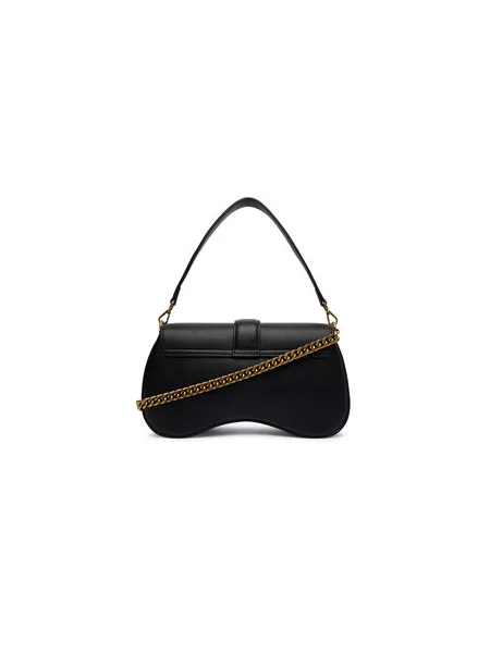 Just Cavalli crossbody torba za žene od imitacije kože crna