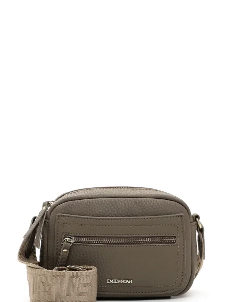 Emily & Noah Geantă de umăr Heidi taupe gri