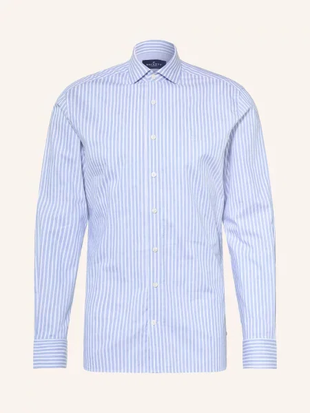 Hackett London Košile Tailored Fit tmavě modrá bílá