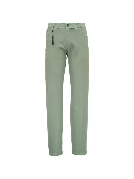 Kalhoty Marco Pescarolo s korálky zelené