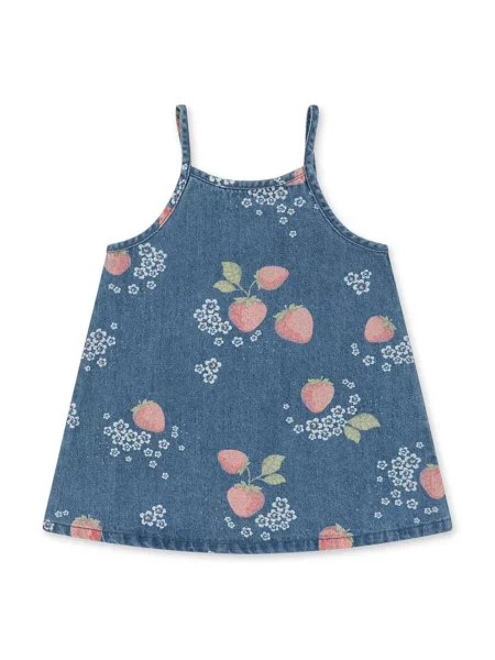 Konges Sløjd Дитяча джинсова сукня MAGOT STRAP DRESS GOTS
