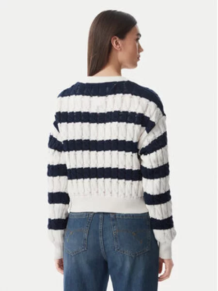 Tommy Jeans Megztinis Tamsiai mėlyna