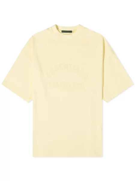 Koszulka Fear Of God Essentials żółta