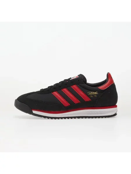 Trampki adidas SL 72 Rs Core Black/ Better Scarlet/ Ftw White EUR 46 białe