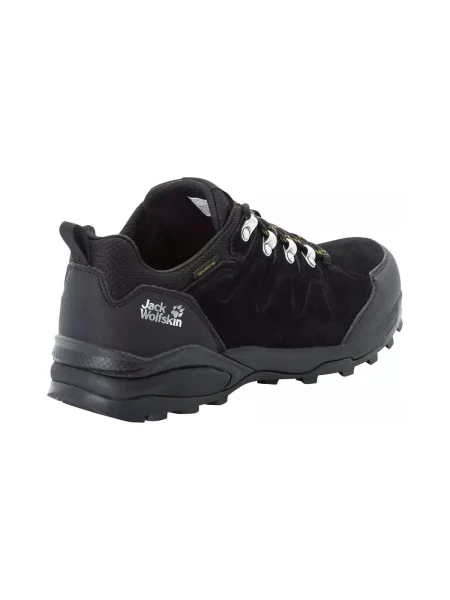 Jack Wolfskin pantofi Refugio Texapore Low barbati maro negru