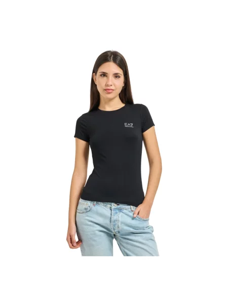 T-shirt Emporio Armani Natural Vent T-Shirt Black XS czarna