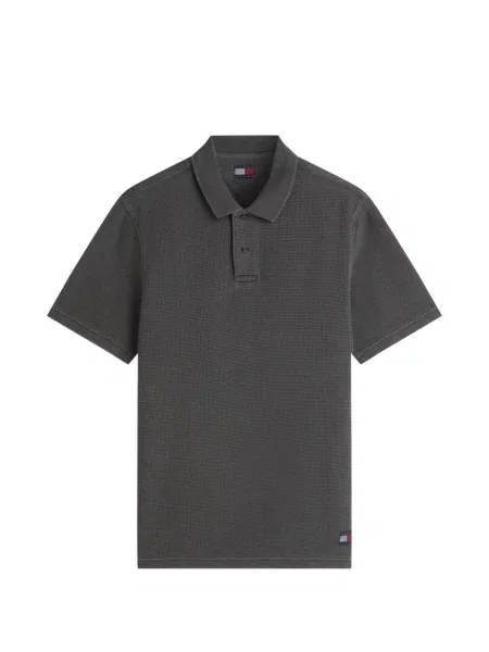 Scurt tricou polo Tommy Hilfiger negru
