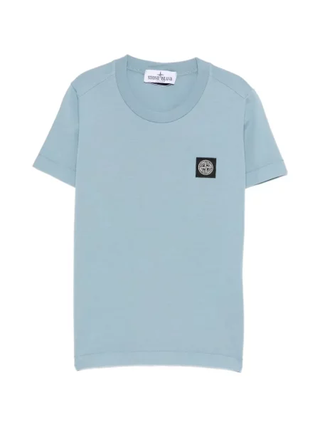 Koszulka dziecięca Stone Island niebieska