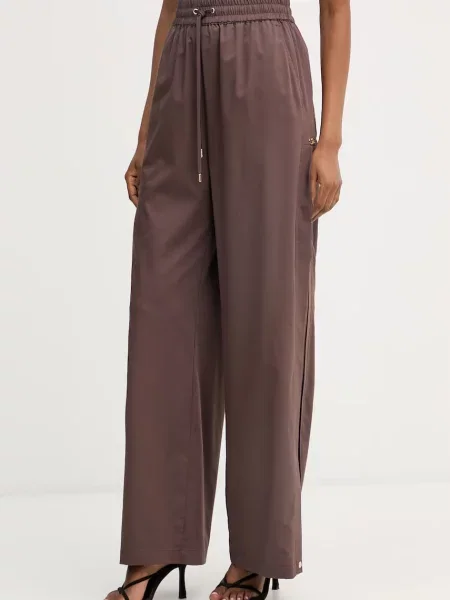 Spodnie Liu Jo brązowe