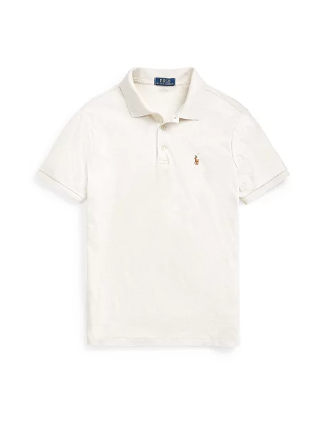 Polo Ralph Lauren Μπλουζάκι κρεμ / καμηλό / πράσινο κόκκινο