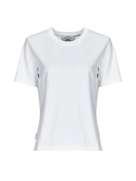 Majica Superdry s kratkimi rokavi z avtogramom bela
