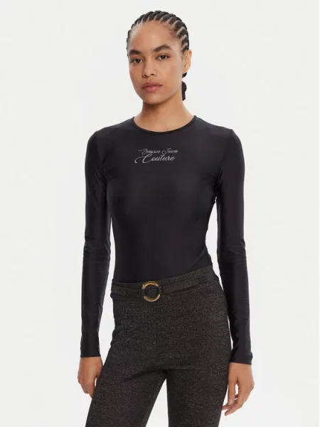 Marškinėliai Versace Jeans Couture juoda