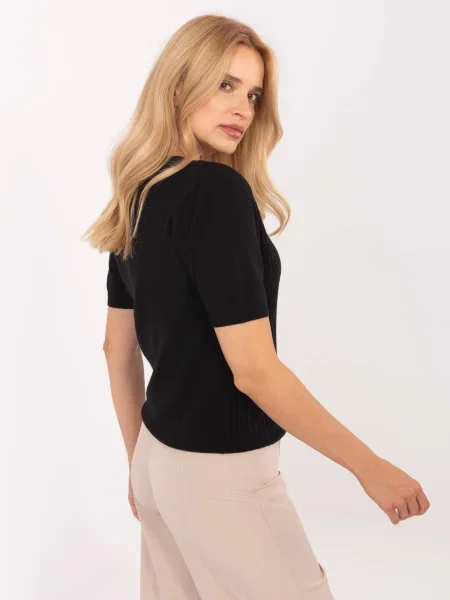 Pulover P-m negru