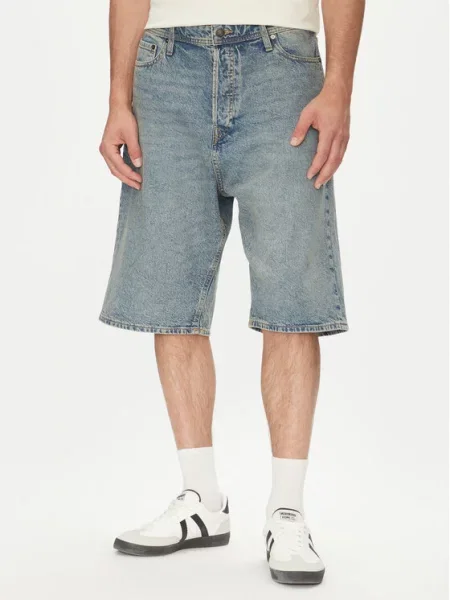 Τζιν σορτσάκια Jack&Jones μπλε
