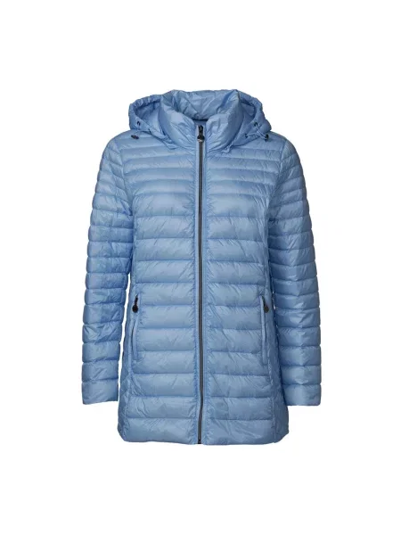 Pikowana kurtka puchowa Danwear niebieska