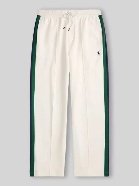 Spodnie dresowe o kroju regular fit z mieszanki bawełny Polo Ralph Lauren zielone