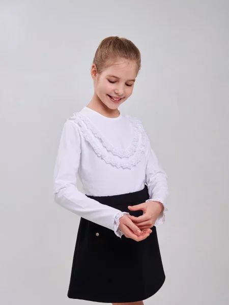 Дитячий Лонгслів SMIL білий