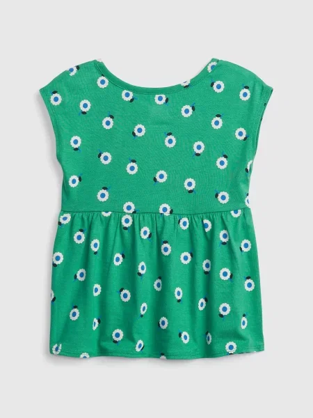 Tricou copii Gap verde
