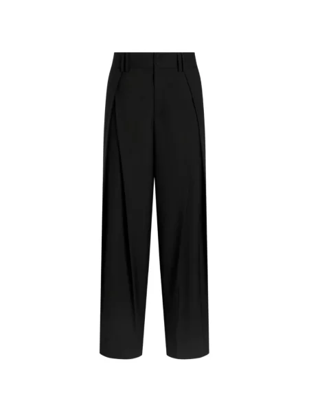 Pantaloni Dolce & Gabbana de lână negru