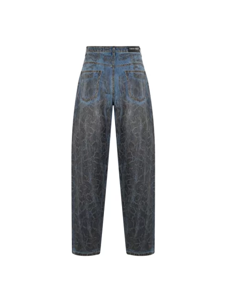 Jeansy Alberta Ferretti czarne