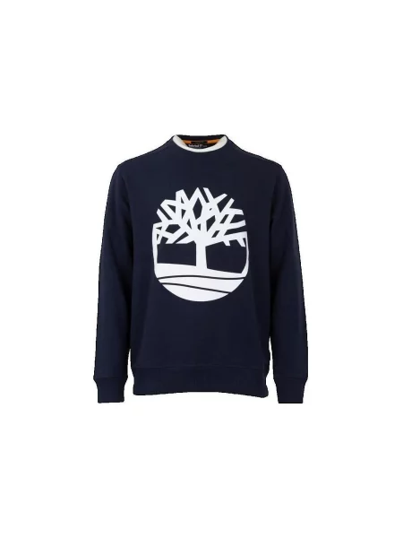 Mikina Timberland s autogramom modrá