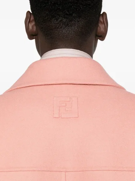 Palton Fendi roz