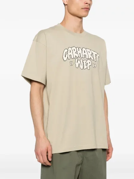 Тениска Carhartt Wip с принт с кръгло деколте