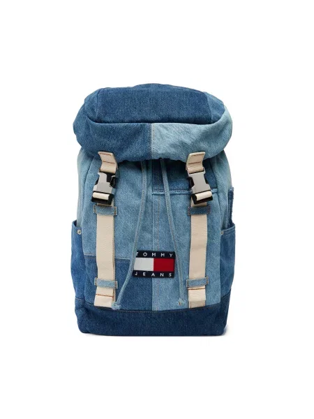 Nahrbtnik Tommy Jeans Tjm Denim Patchwork Backpack modra