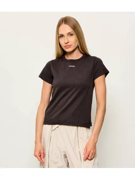 Pinko Tricou Basico maro