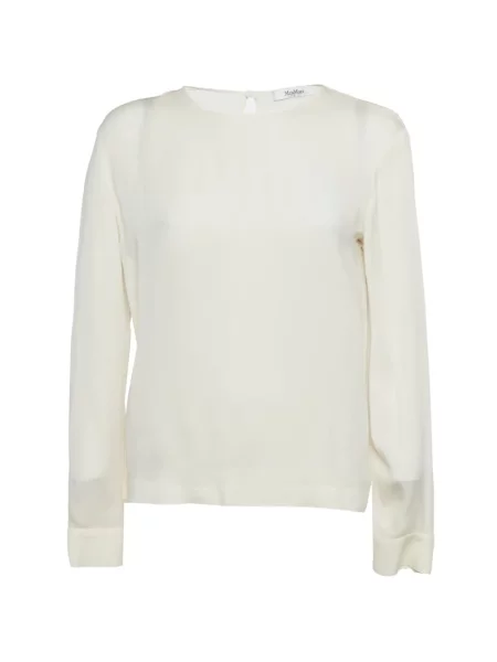 Lung top Max Mara alb