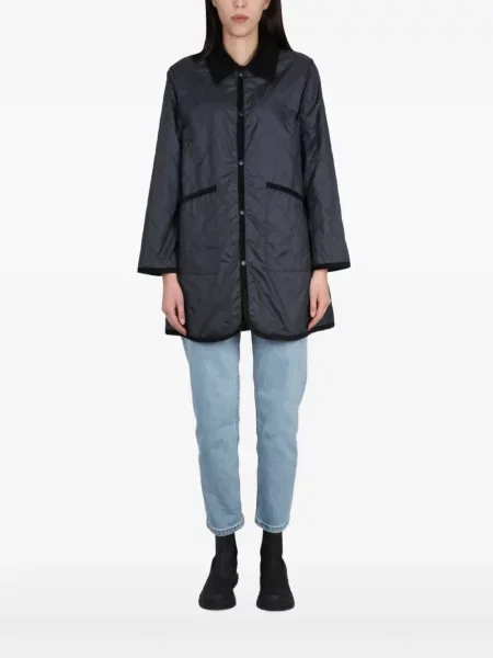 Palton matlasat Lavenham negru