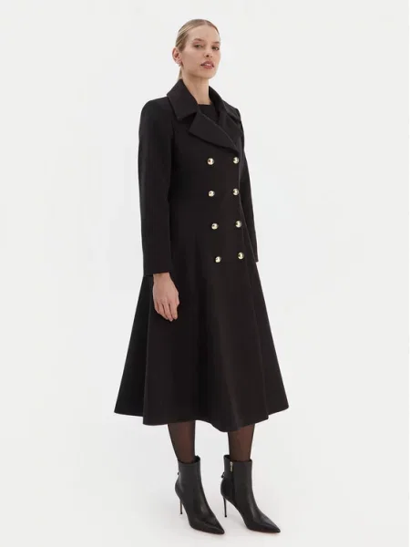 Rinascimento Płaszcz przejściowy czarny