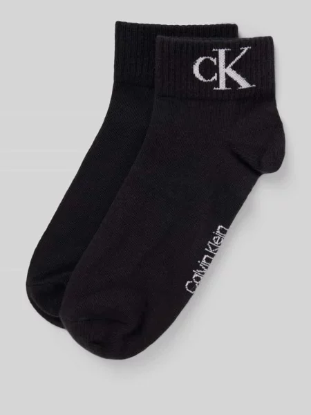 Skarpety długie Calvin Klein Jeans czarne