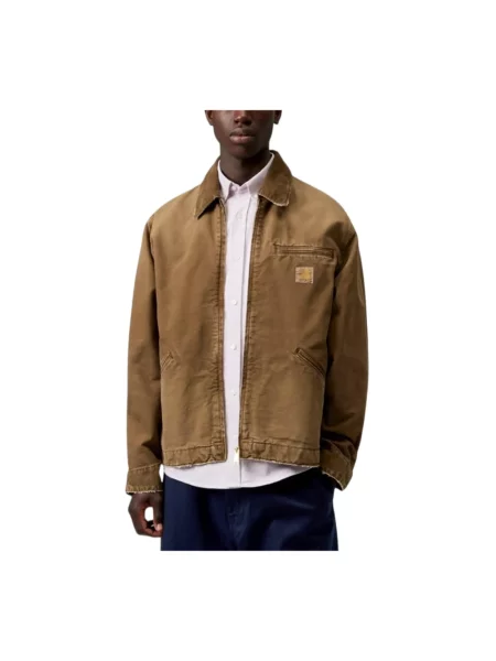 Kurtka Carhartt Wip brązowa