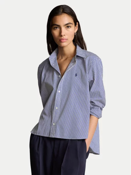 Polo Ralph Lauren Koszula Granatowy niebieska