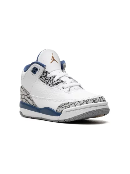 Sneakersy dziecięce Jordan 3 Retro białe