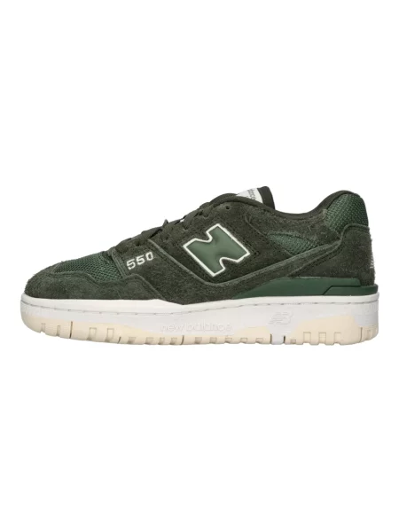 Sneakersy New Balance skórzane zielone