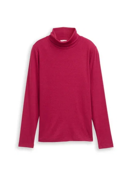 TOM TAILOR Tricou închis roz