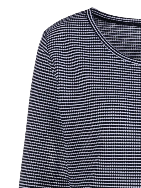 VIVANCE Tricou albastru alb