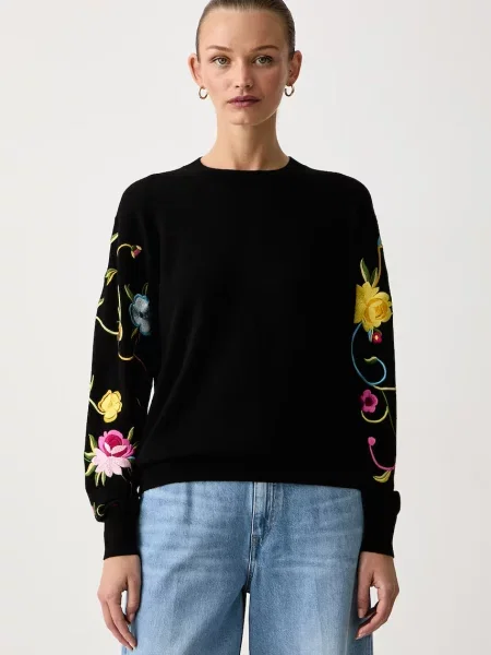 Kenzo pulover pentru femei cu lână negru