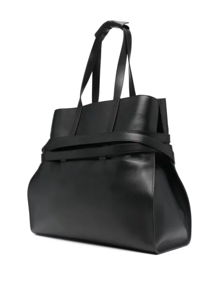 Geantă Moschino din piele negru