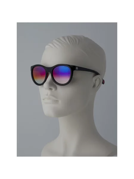 Okulary przeciwsłoneczne Moncler czarne