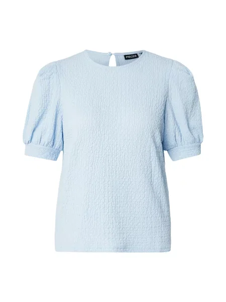 PIECES Bluză PCJAMAL deschis albastru