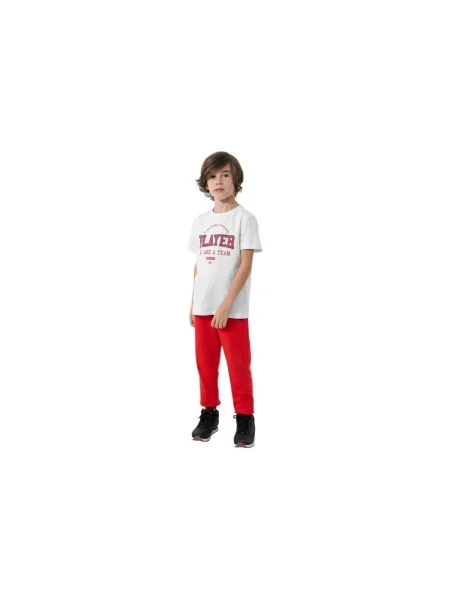 Tricou copii 4f alb