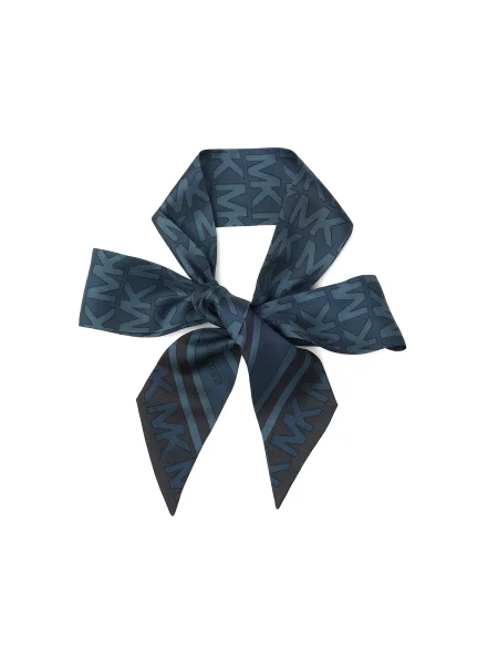 Michael Kors Fular albastru gențiană / albastru închis negru